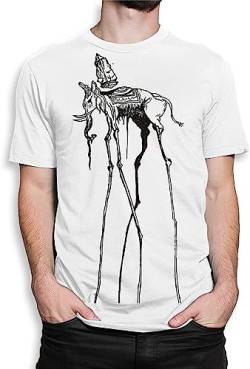 Space Elephant Dali Art T-Shirt, Salvador Dali Tee White T-Shirts & Hemden(X-Large) von importance