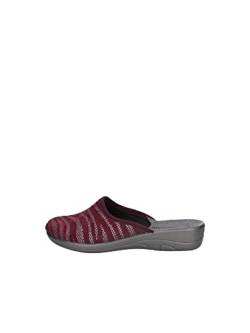 inblu 5D000022 Hausschuhe für Damen, Winter, Keil, 2,5 cm, violett, 41 EU von inblu