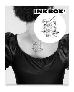 Inkbox Temporary Tattoos, Semi-Permanent Tattoo, One Premium Easy Long Lasting, Waterproof Temp Tattoo with For Now Ink - Lasts 1-2 Weeks, Bubbles Throne, 4 x 4 in von inkbox