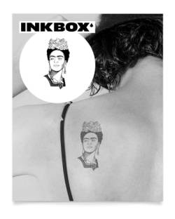 Inkbox Temporary Tattoos, Semi-Permanent Tattoo, One Premium Easy Long Lasting, Waterproof Temp Tattoo with For Now Ink - Lasts 1-2 Weeks, Iconic, 4 x 4 in von inkbox