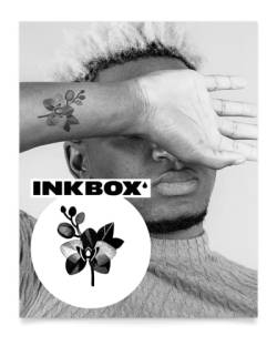 Inkbox Temporary Tattoos, Semi-Permanent Tattoo, One Premium Easy Long Lasting, Waterproof Temp Tattoo with For Now Ink - Lasts 1-2 Weeks, Orquidea, 3 x 3 in von inkbox