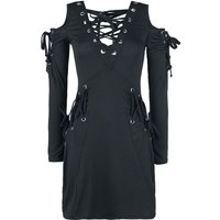 Innocent - Gothic Kurzes Kleid - Crave Top - S bis XXL - für Damen - Größe S - schwarz von innocent