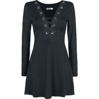 Innocent - Gothic Langarmshirt - Haily Top - S bis 4XL - für Damen - Größe M - schwarz von innocent