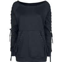 Innocent - Gothic Sweatshirt - Last Vast Top - S bis XXL - für Damen - Größe L - schwarz von innocent