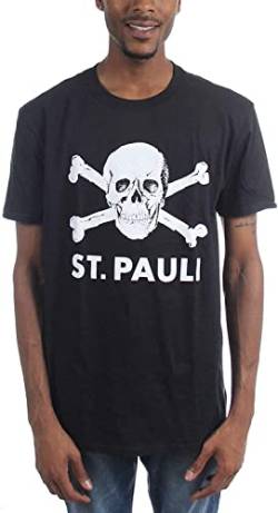 Fc St Pauli Mens St. Pauli Skull T T-Shirts Hemden (Large) von insert