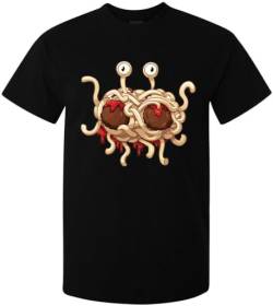 Flying Spaghetti Monster Colorful Art Men's (Woman's Available) T T-Shirts Hemden Black(Medium) von insert