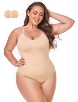 invfreso Miederkleider Body Damen Vielseitige Shapewear Damen Women mit Bauchweg von invfreso