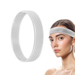 Perückengriff-Stirnband | Verstellbares, rutschfestes, schweißhemmendes Silikon-Haarband und Krawatte | Perückenkappen für Damen, transparent, Perückenbänder, um Perücken an Ort und Stelle zu von ipago