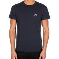 iriedaily T-Shirt - einfarbiges Shirt kurzarm - Dunkelblaues T-Shirt von iriedaily