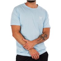 iriedaily T-Shirt - Basic T-Shirt - Hellblaues T-Shirt - Kurzarm Shirt einfarbig von iriedaily