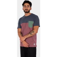 iriedaily T-Shirt - Colour-Blocking T-Shirt - Kurzarm Shirt bunt von iriedaily