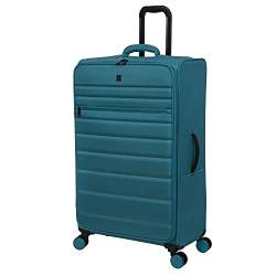 it luggage Census Softside Spinner mit 8 Rädern, kariert, 78,7 cm, Blaues Meer, 32", It Census 78,7 cm Softside Checked 8 Wheel Spinner von it luggage