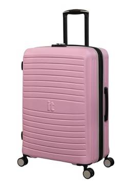 it luggage Eco-Protect Hardside 8 Wheel Expandable Spinner, Pink, kariert, 68 cm, Pink, Checked 27-Inch, Eco-Protect 68,6 cm Hardside 8 Räder erweiterbar Spinner Gepäck Pink von it luggage