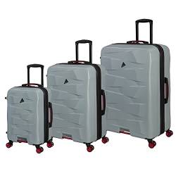 it luggage Elevate 3-teiliges Hardside 8 Rad Erweiterbares Spinner-Set, Eisblau, 3 Pc Set, Elevate 3-teiliges Hardside 8 Rad Erweiterbares Spinner-Set von it luggage