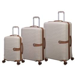 it luggage Encompass 3-teiliges Hardside 8 Rad erweiterbares Spinner-Set, cremefarben, 3 PC Set, Encompass 3-teiliges Hardside 8 Rad erweiterbares Spinner-Set von it luggage