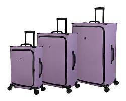 it luggage Maxpace 3-teiliges Softside Ultraleichtes Spinner-Set, Lavendel, 3 Pc Set, Maxpace 3-teiliges Softside Ultraleichtes Spinner-Set von it luggage
