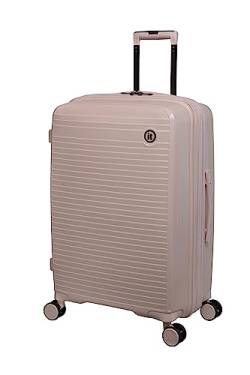 it luggage Spontane 68,6 cm Hardside Checked 8 Wheel Expandable Spinner, rosa - Soft pink, 27", Spontane 68,6 cm Hardside Checked 8 Wheel Expandable Spinner von it luggage