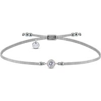 iz-el Armband Armband Silber Zirkonia Solitär - TAUTROPFEN, 925 Sterling Silber von iz-el