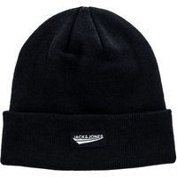 Jack & Jones Beanie JACK & JONES Beanie Herren, schwarz, Unisex, Strickmütze Herren aus Acryl und Polyester JACKARI 12232790 von jack & jones