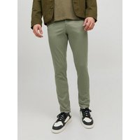 Jack & Jones Chinohose Chino Hose Stretch Pants Slim Fit JPSTMARCO JJBOWIE 5121 in Grün von jack & jones