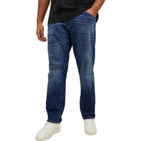 Jack & Jones Herren Jeans JJIGLENN JJFOX GE 348 Plussize - Slim Fit - Blau - Blue Denim von jack & jones