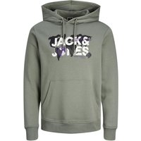 Jack & Jones Herren Kapuzenpullover Hoodie JCODUST - Regular Fit von jack & jones