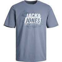 Jack & Jones Herren Rundhals T-Shirt JCOMAP SUMMER LOGO - Regular Fit von jack & jones