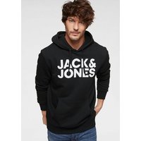 Jack & Jones Kapuzensweatshirt CORP Logo Hoodie mit Logoprint von jack & jones