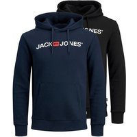 Jack & Jones Kapuzensweatshirt CORP OLD LOGO SWEAT HOOD (Packung, 2-tlg., 2er-Pack) von jack & jones