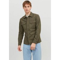 Jack & Jones Langarmhemd JJEEDDIE OVERSHIRT LS NOOS von jack & jones