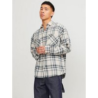 Jack & Jones Langarmhemd JJEMICHAEL OVERSHIRT LS SN von jack & jones