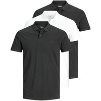 Jack & Jones Poloshirt (3er-Pack) in Unifarbe von jack & jones