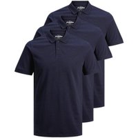 Jack & Jones Poloshirt (3er-Pack) in Unifarbe von jack & jones