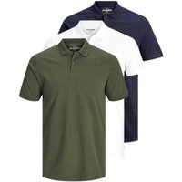 Jack & Jones Poloshirt (3er-Pack) in Unifarbe von jack & jones