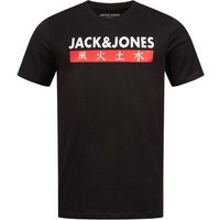 Jack & Jones Print-Shirt ELEMENTS TEE SS CREW NECK von jack & jones