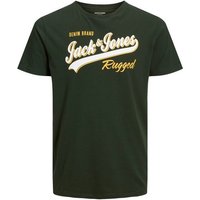 Jack & Jones Rundhalsshirt T-Shirt von Jack&Jones in Übergrößen, grün von jack & jones