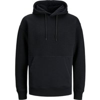 Jack & Jones Sweatshirt JCOBLACK STRUCTURE SWEAT HOOD BF von jack & jones