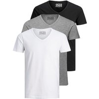 Jack & Jones T-Shirt Basic V-Neck (3-tlg., 3er Pack) etwas länger geschnitten, nicht zu kurz von jack & jones