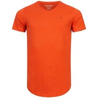 Jack & Jones T-Shirt NEWRAR TEE SS V-NECK von jack & jones