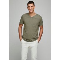 Jack & Jones T-Shirt SPLIT NECK TEE von jack & jones