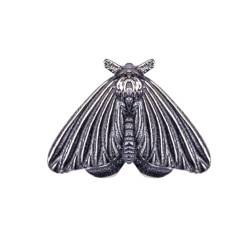 Einzigartige Mottenohrringe in Silber - Insektenschmuck, Paare Ohrringe, trendiger und alter Stil, personalisiertes Geschenk, 1 Set von 2 von jackeywu