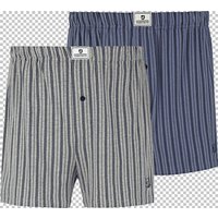 2er Pack Boxershorts THURE Jan Vanderstorm blau von jan vanderstorm