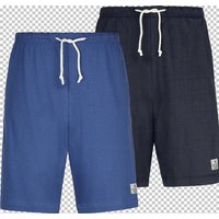 2er Pack Schlafshorts CHARLE Jan Vanderstorm dunkelblau blau von jan vanderstorm