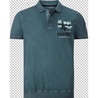 Poloshirt ALSING Jan Vanderstorm petrol von jan vanderstorm