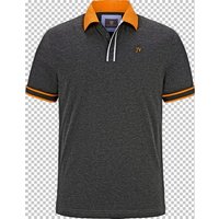 Poloshirt ISFRIED Jan Vanderstorm dunkelgrau von jan vanderstorm