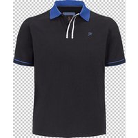 Poloshirt ISFRIED Jan Vanderstorm schwarz von jan vanderstorm