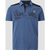 Poloshirt KUIBERT Jan Vanderstorm blau von jan vanderstorm