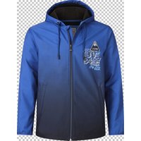 Softshelljacke LISAKKI Jan Vanderstorm blau von jan vanderstorm