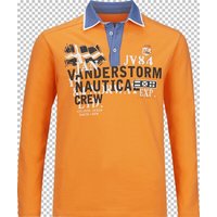 Sweatshirt BENTE Jan Vanderstorm orange von jan vanderstorm