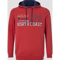 Sweatshirt NICKLAS Jan Vanderstorm rot von jan vanderstorm